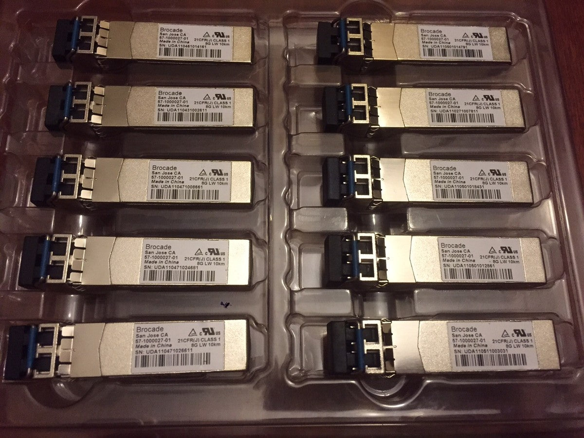 Émetteur-récepteur SFP Lenovo Brocade 8 Go 10 km LW, 00MY764