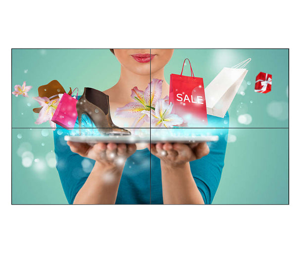 PHILIPS 3x3 Video Wall Kit with 55BDL2105X 55" Full HD Displays