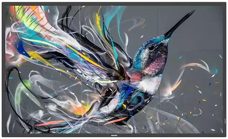 PHILIPS 55IN 20-Point UHD Touch Display, Android SoC, 400 cd/m²