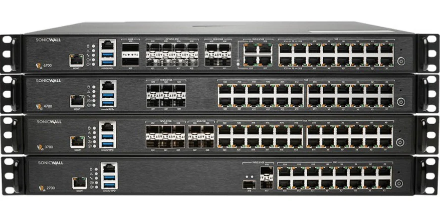 SonicWall NSa 3650 Firewall Appliance, 30-Port, 32GB SSD