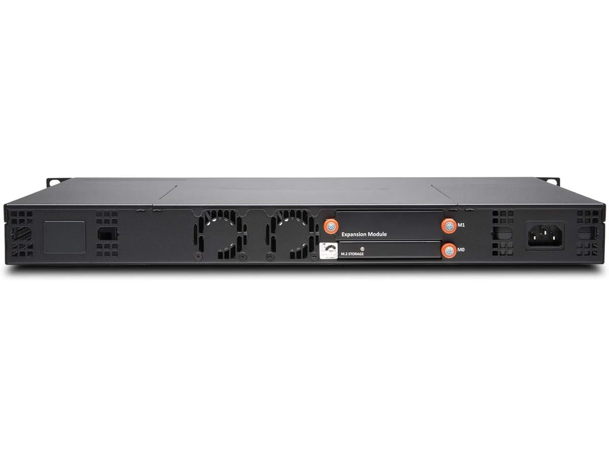 The SonicWall NSa 3650 is a robust 1U firewall designed for high-performance networking environments. With multiple 10GbE and 2.5GbE ports, this appliance supports advanced security functions while providing flexible connectivity and a throughput of up to 3.75 Gbps. It is ideal for enterprise deployments requiring scalable protection and reliable traffic management.