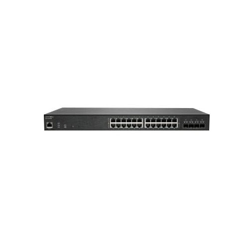 SonicWall SWS14-24FPOE 24-Port Gigabit PoE Switch with 10Gb SFP+