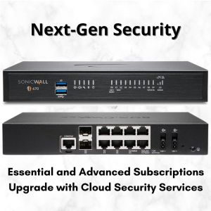 SONICWALL TZ670 Secure Upgrade Plus Advanced Edition 3YR