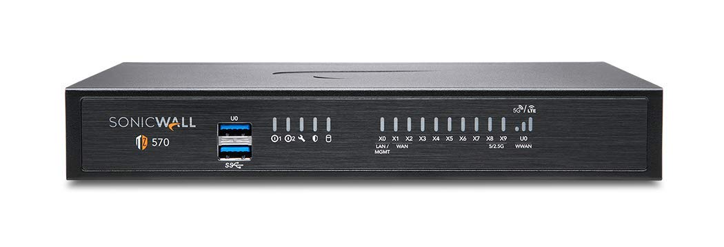 Pare-feu haute disponibilité SonicWall TZ570, 14 ports, 5 Gbit/s