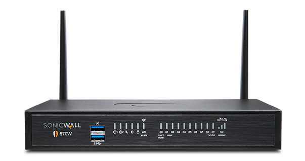 SONICWALL TZ670 with 1-Year 8x5 Support, 8x1GbE, 2x10G SFP+