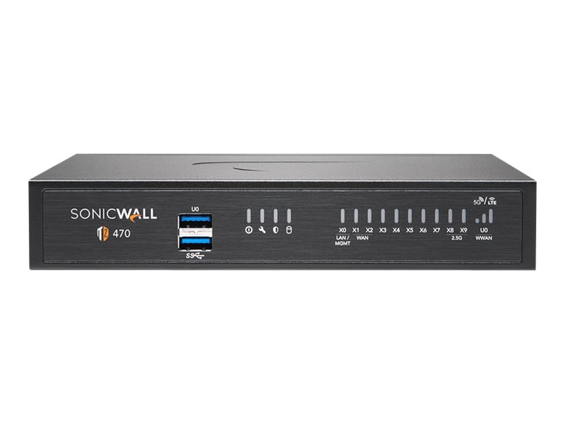 SonicWall TZ470 Secure Upgrade Plus Essential Edition (3YR)