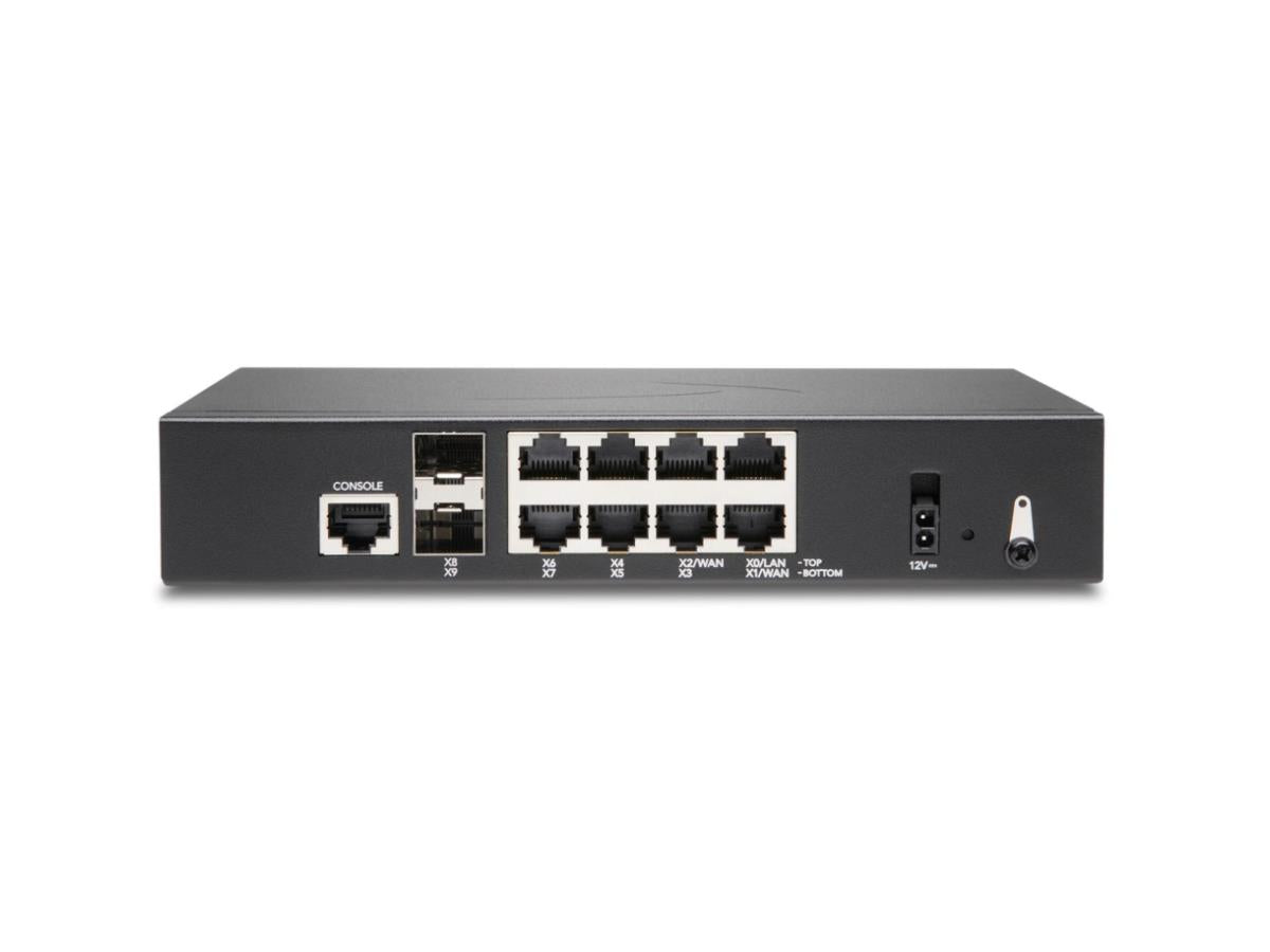 SONICWALL TZ470 SECURE UPGRADE PLUS - ADVANCED EDITION 2YR combines robust firewall performance with optimized threat protection across high-speed networks. Featuring 8x1GbE, 2x2.5G SFP+ ports, USB 3.0, and support for key protocols and encryption standards, it offers independently managed, high-throughput security for SMBs and distributed enterprises. Designed for wired deployments, it provides a comprehensive cybersecurity platform with a 2-year service and support bundle.