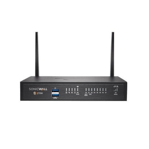 SonicWall TZ370 Secure Upgrade Plus Adv Edition 2YR, 11-Port Firewall