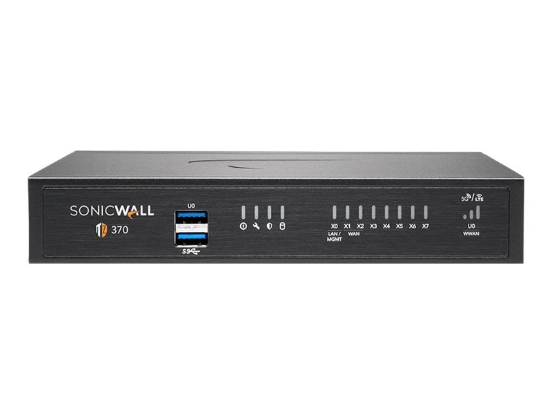 SonicWall TZ370 Secure Upgrade Plus Firewall, 2-Year Essential Suite