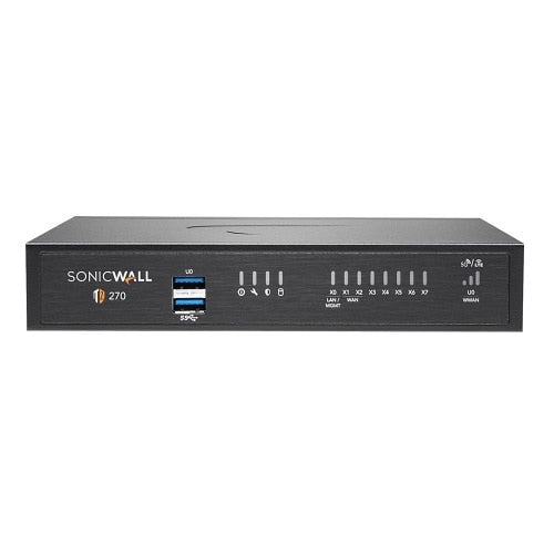 Pare-feu SONICWALL TZ270 Total Secure Essential Edition 1 an