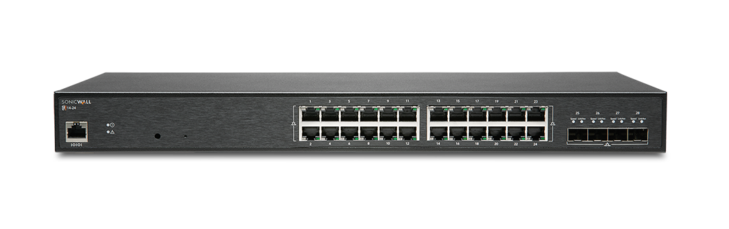 SonicWall Switch SWS14-24 Managed 28-Port 10GbE Rackmount with 3YR Support