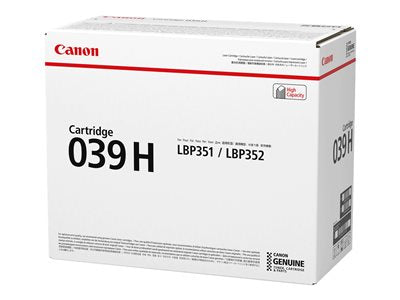 Canon Cartridge 039 Black Toner, 11,000-Page Yield