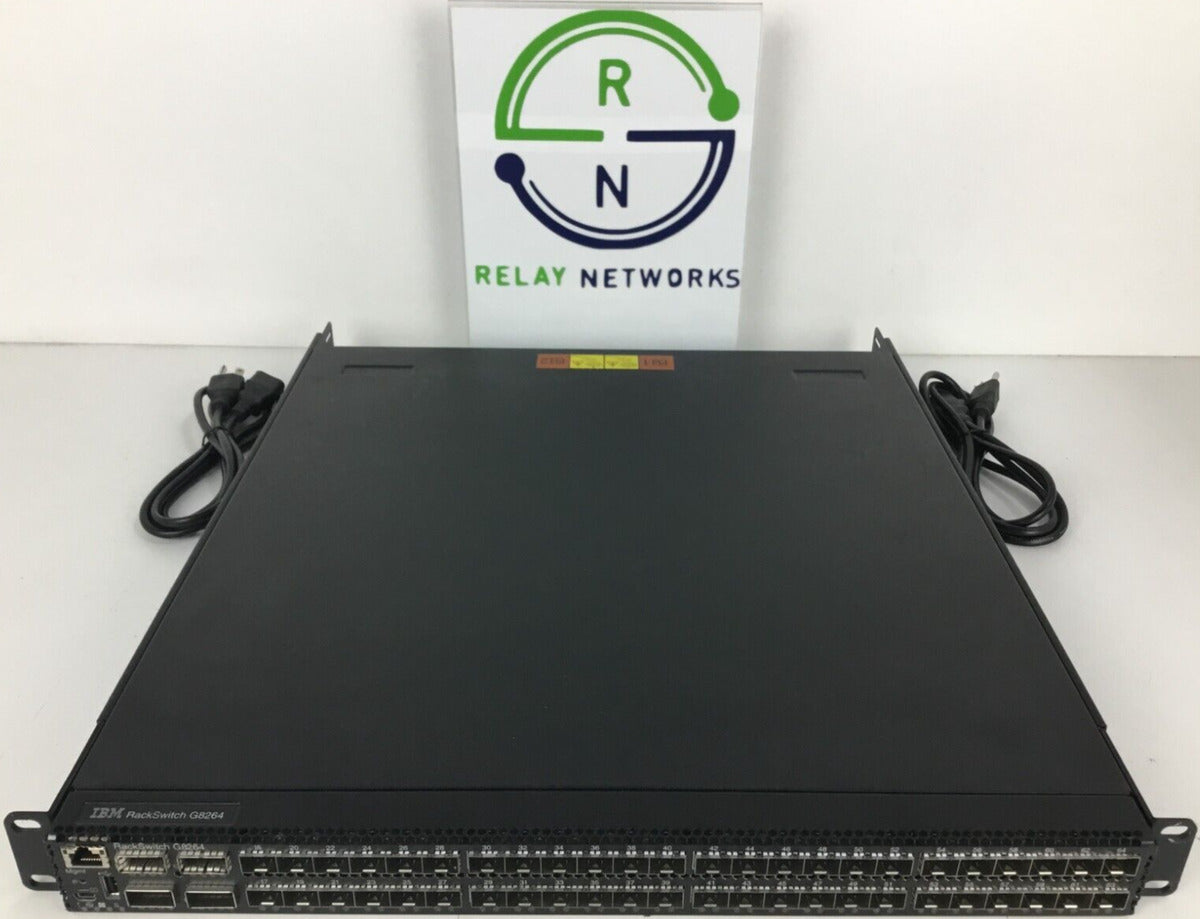 Commutateur IBM SAN48C-6 32G FC avec 24 optiques, 48 ports, 1 RU