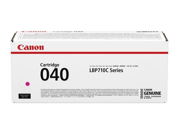 The Canon CRG040 Magenta Toner Cartridge delivers consistent, high-quality prints with a yield of up to 5,400 pages based on ISO/IEC standards. Designed for use with the Canon LBP712Cdn laser printer, this cartridge ensures sharp color output and optimal performance. Ideal for high-demand office environments needing reliable color printing.