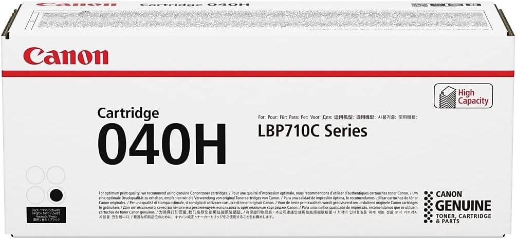 Cartouche de toner noir Canon 040 (0460C001) - Rendement de 6 300 pages