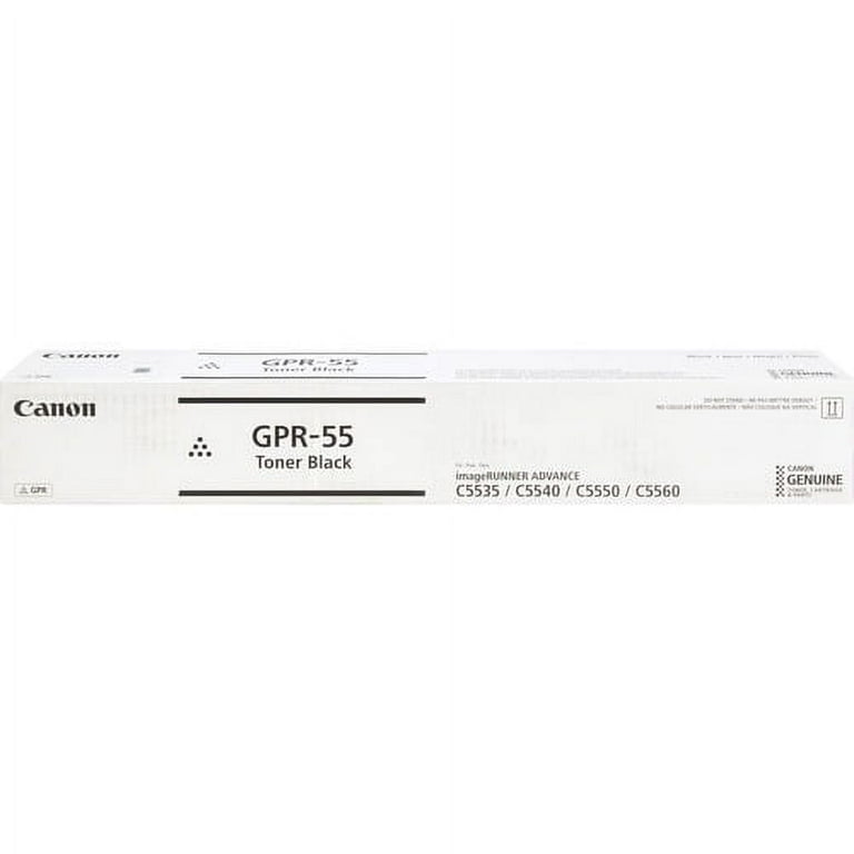 Cartouche de toner noir Canon GPR-55, rendement de 69 000 pages