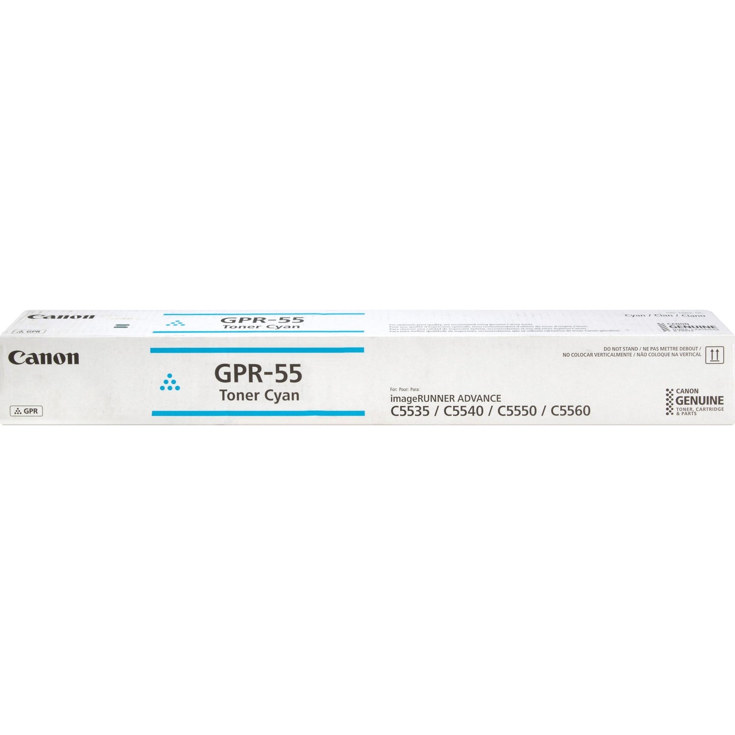 Cartouche de toner cyan Canon GPR-55, rendement de 60 000 pages