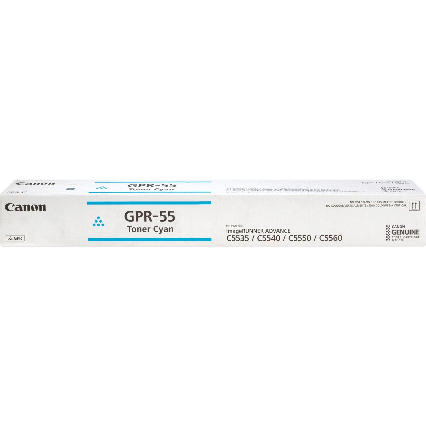 Cartouche de toner cyan Canon GPR-55, rendement de 60 000 pages