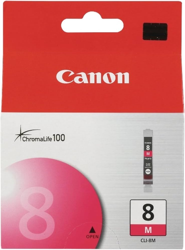 CANON CLI-8M Magenta Ink Tank for PIXMA Series Printers