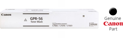 Cartouche de toner noir Canon GPR-56 (0998C003AA, rendement de 82 000 pages)