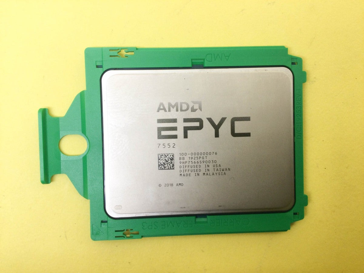 AMD EPYC 7552 48-Core 2.2GHz Server Processor, 192MB L3 Cache