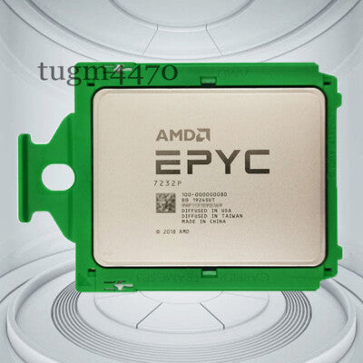 Processeur serveur AMD EPYC 7232P 8 cœurs 3,1 GHz