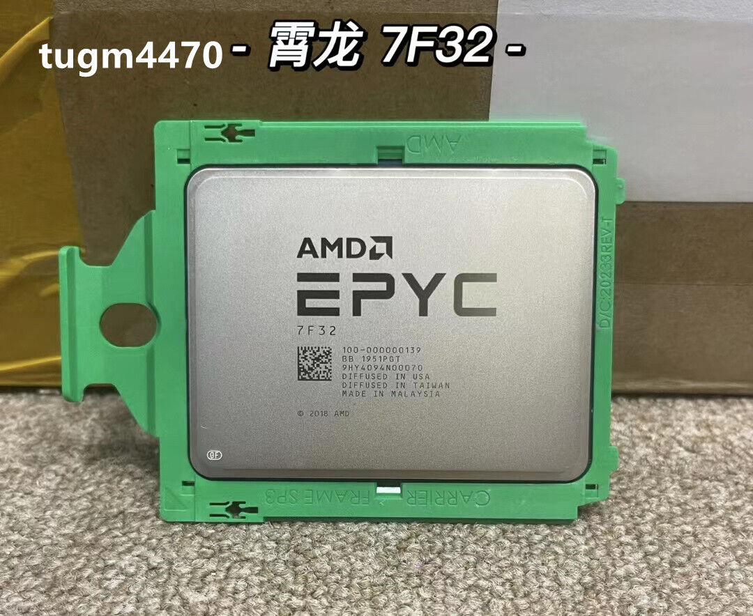 AMD EPYC 7F32 3.7GHz 16-Core Server Processor