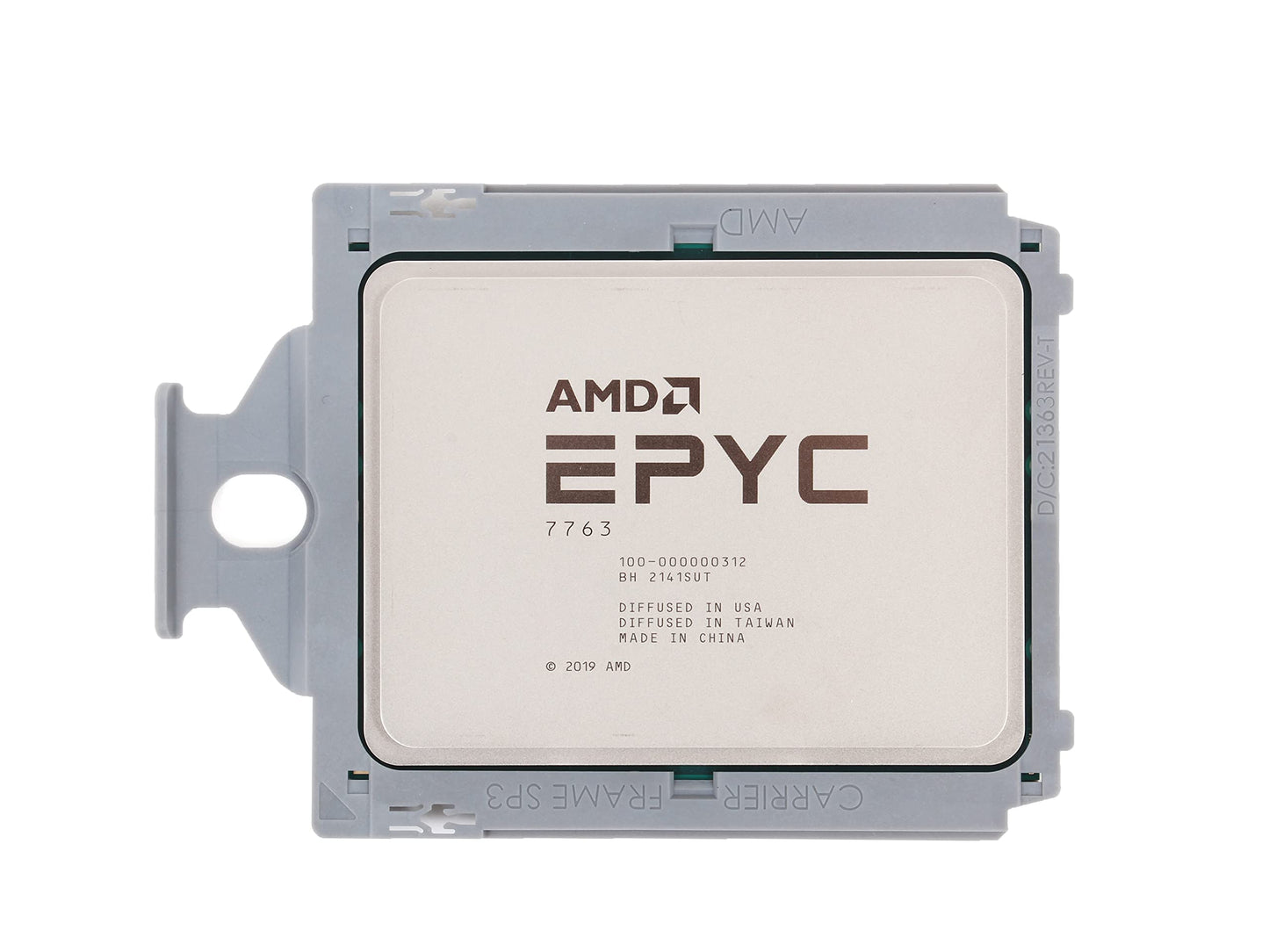 Processeur AMD EPYC 7763 64 cœurs, 2,45 GHz, socket SP3