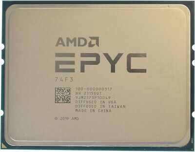 Processeur serveur AMD EPYC MILAN 74F3 24 cœurs, 3,2 GHz, 256 Mo