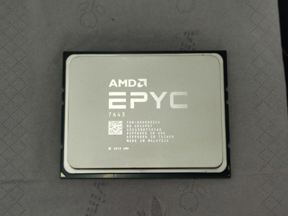 AMD EPYC MILAN 7643 48-Core 2.3GHz Server Processor