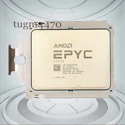 AMD EPYC 64-Core 7773X Server Processor, 280W, 768MB Cache