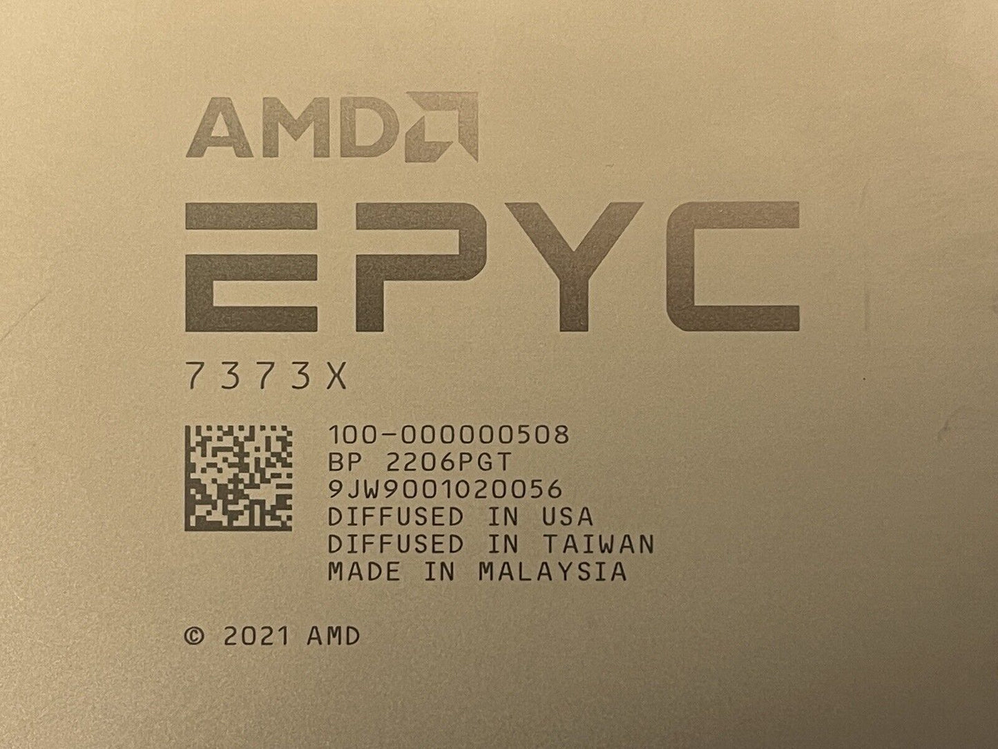 AMD EPYC 7373X 16-Core Server Processor