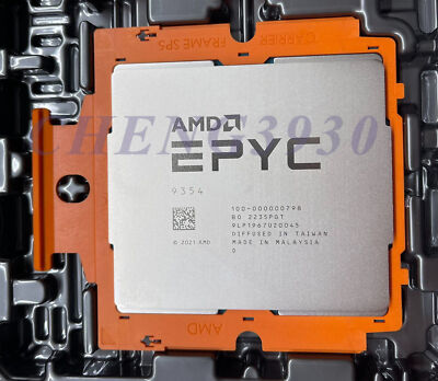 AMD EPYC 9354 32-Core Processor, 3.25GHz Socket SP5