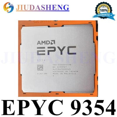Processeur AMD EPYC 9354 32 cœurs, socket SP5 à 3,25 GHz