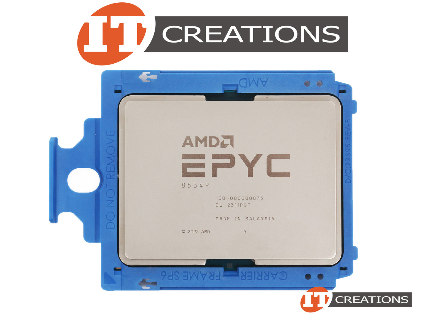 Processeur serveur AMD EPYC 8534P 64 cœurs 2,3 GHz