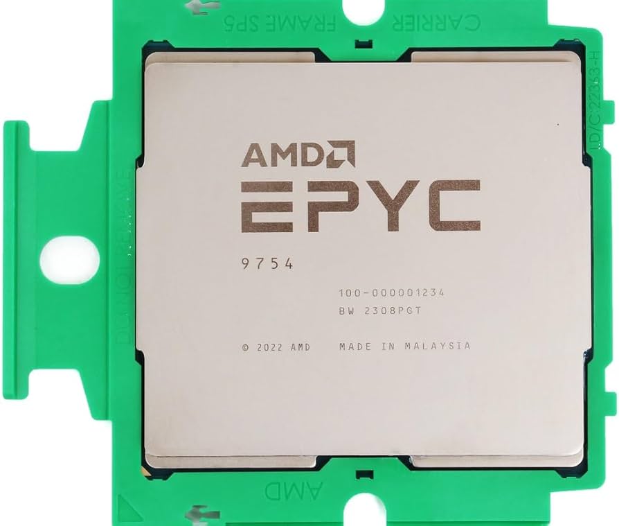 Processeur serveur AMD EPYC 9754 128 cœurs 2,25 GHz SP5