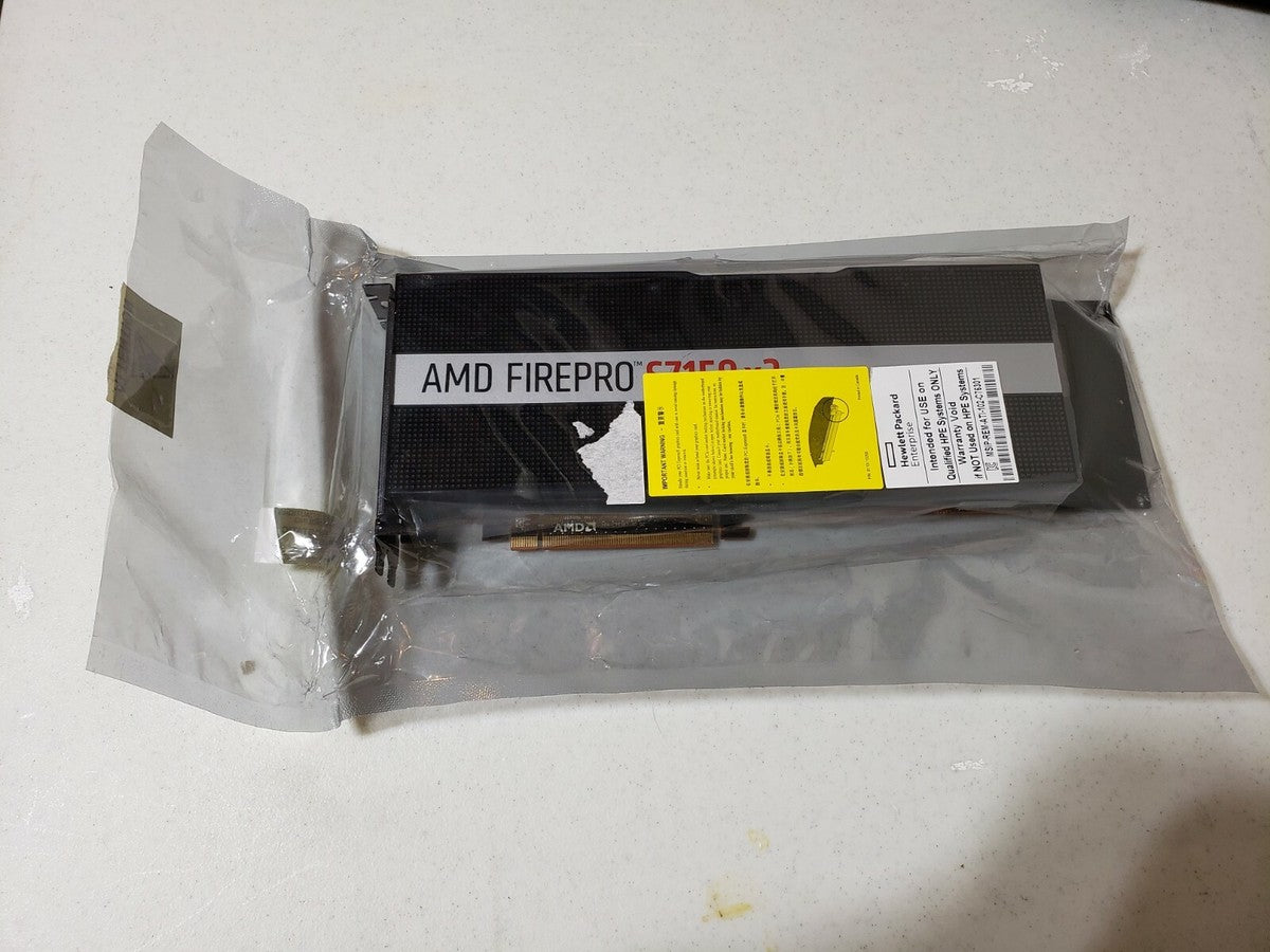 AMD FirePro S7150x2 16GB Passive Graphics Card