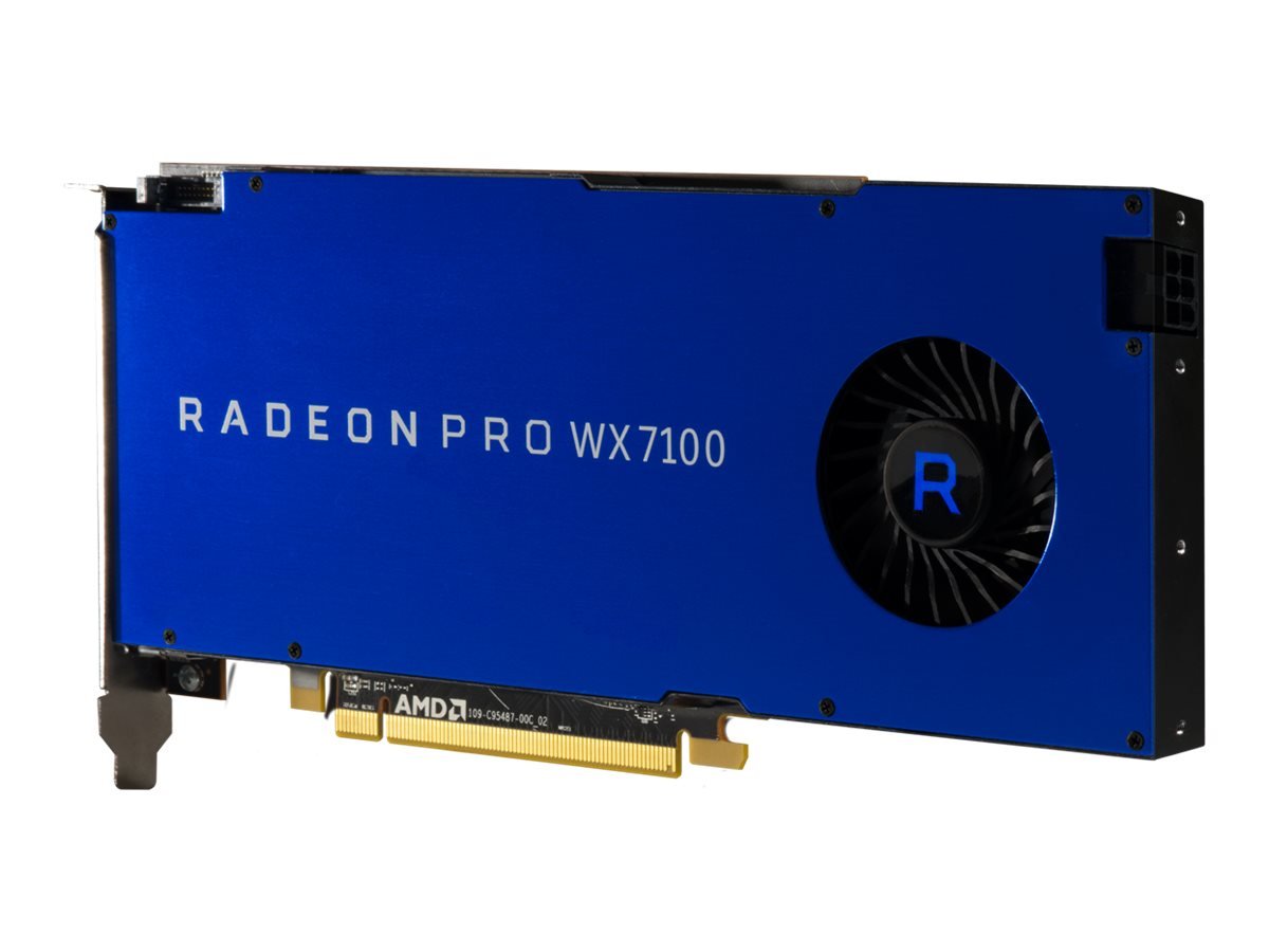 Carte graphique AMD Radeon Pro WX7100 8 Go GDDR5 pour station de travail