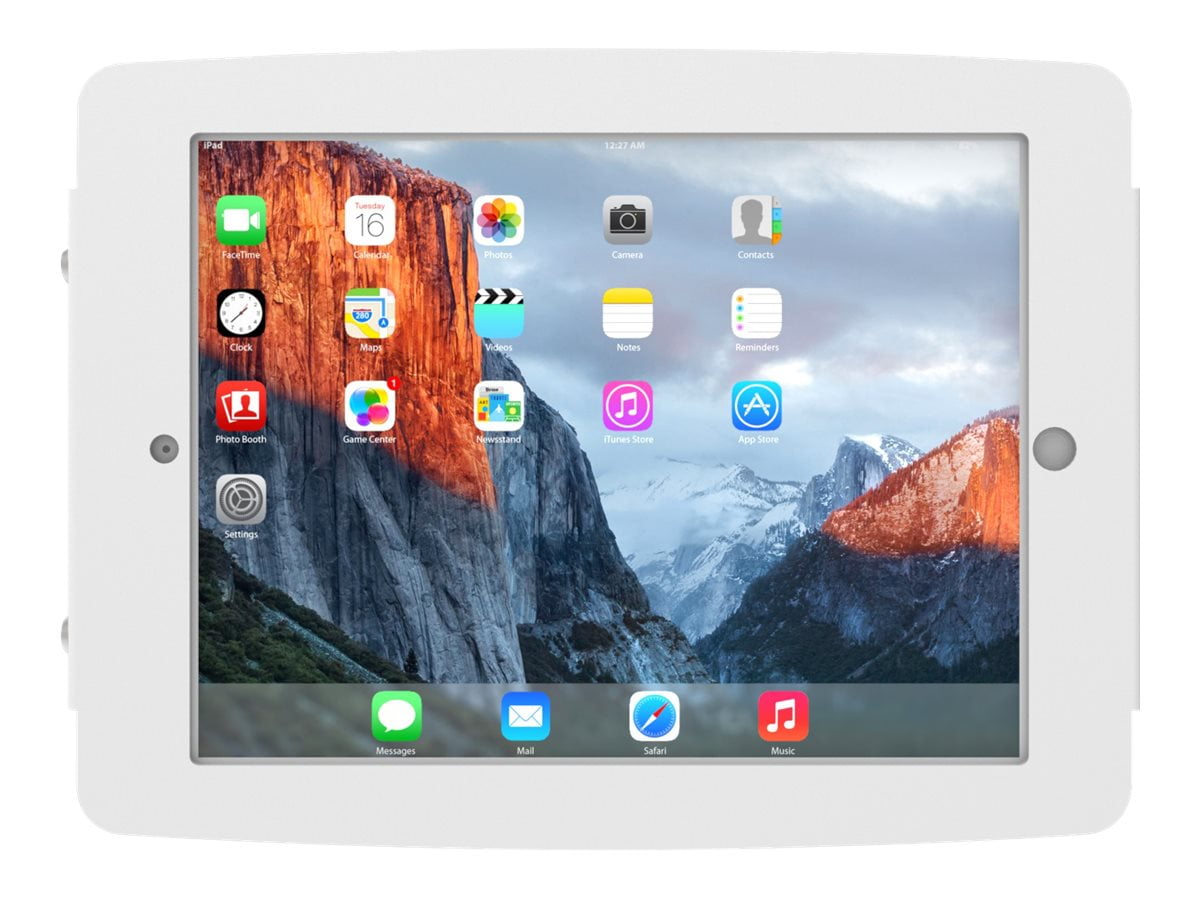 Boîtier mural COMPULOCKS pour iPad 10,2 pouces - Blanc
