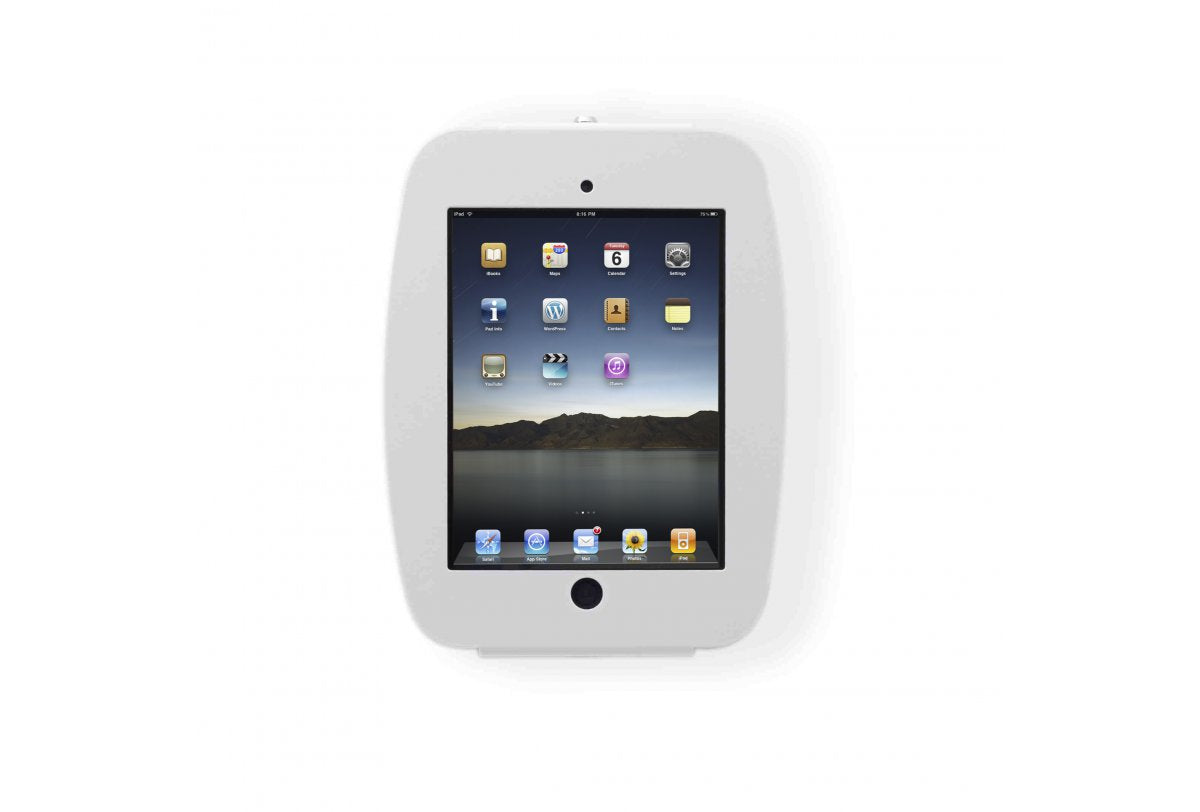 Boîtier mural COMPULOCKS pour iPad 10,2 pouces - Blanc