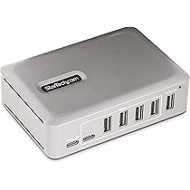Hub StarTech 7 ports USB-C 10 Gbit/s avec alimentation 65 W