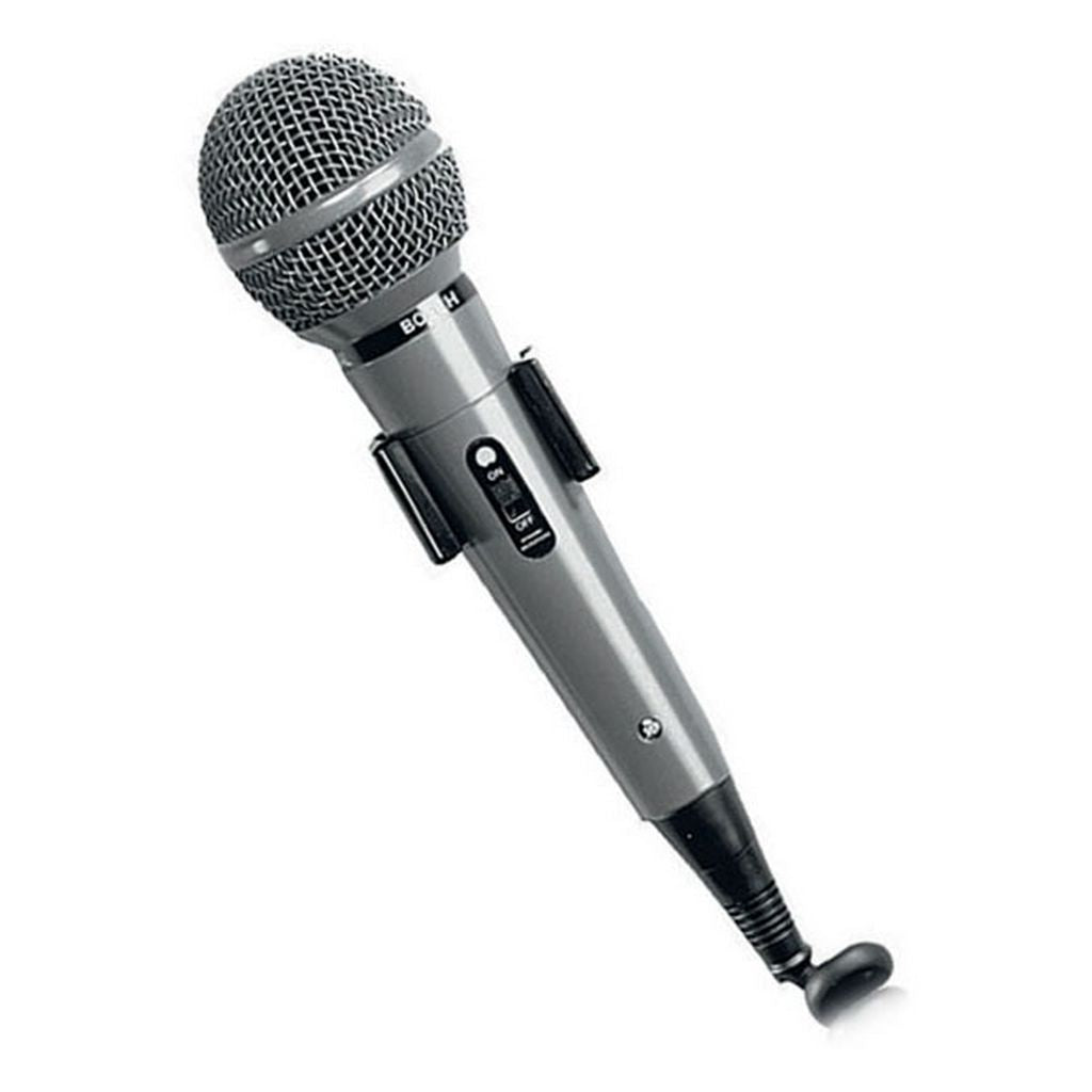 Microphone dynamique portatif BOSCH F.01U.507.007 avec connecteur DIN 5 broches verrouillable