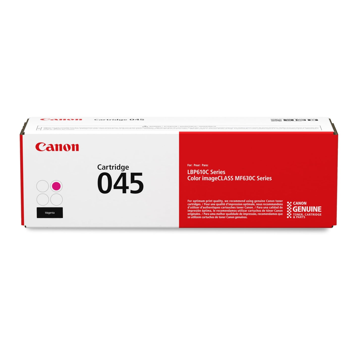 Cartouche de toner magenta Canon 045 (1240C001), 1 300 pages