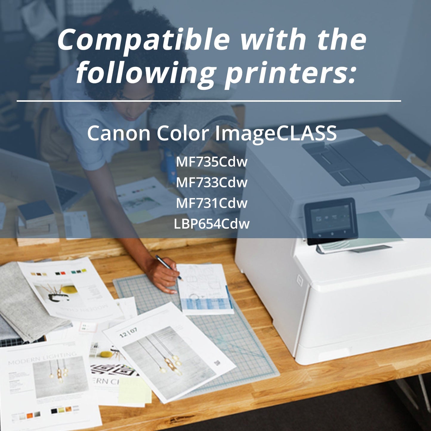 Canon 046H Cyan High Yield Toner Cartridge (1253C001)