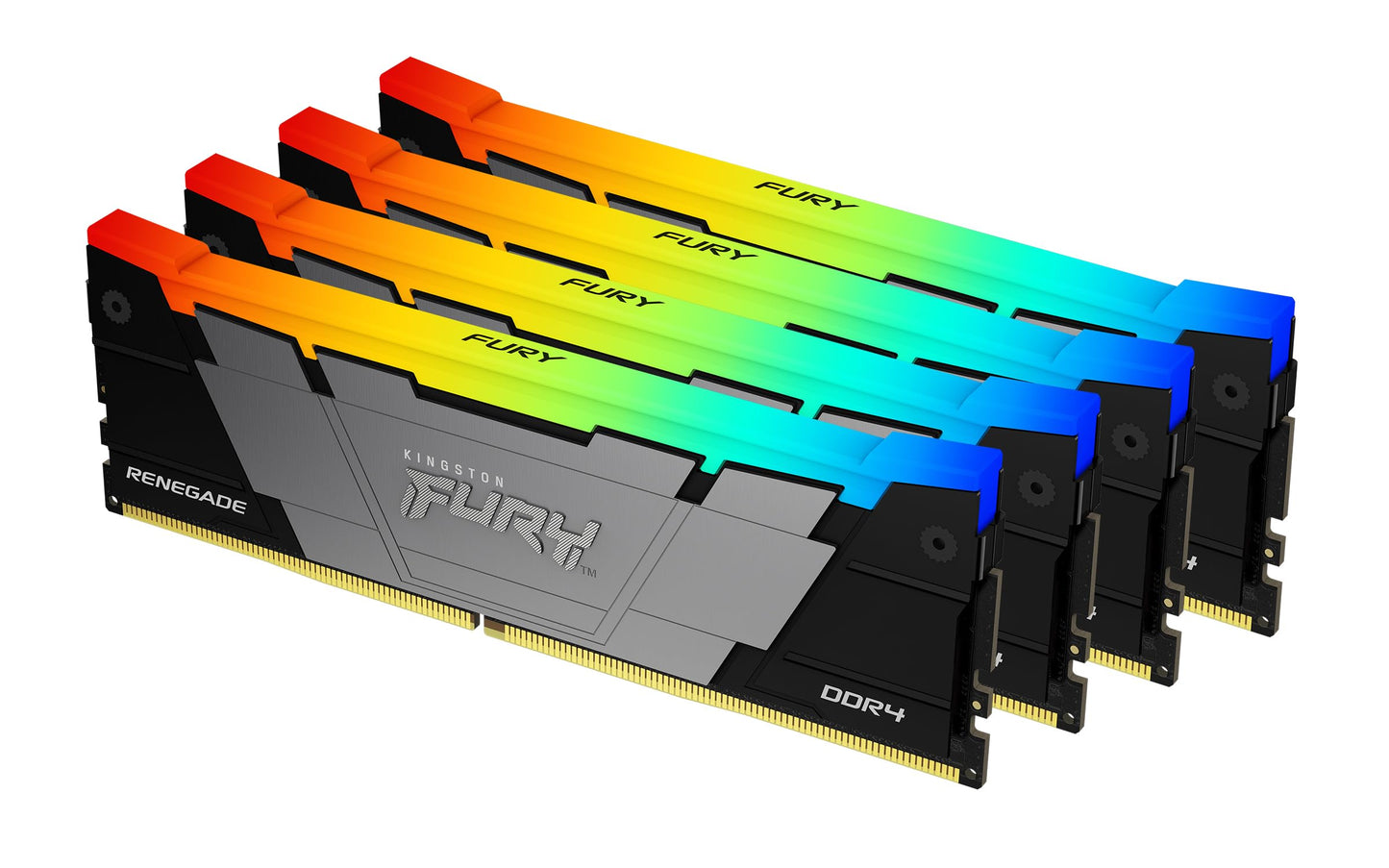 Kingston 128GB DDR4 3600MT/s CL18 Kit (4x32GB) Fury Renegade RGB