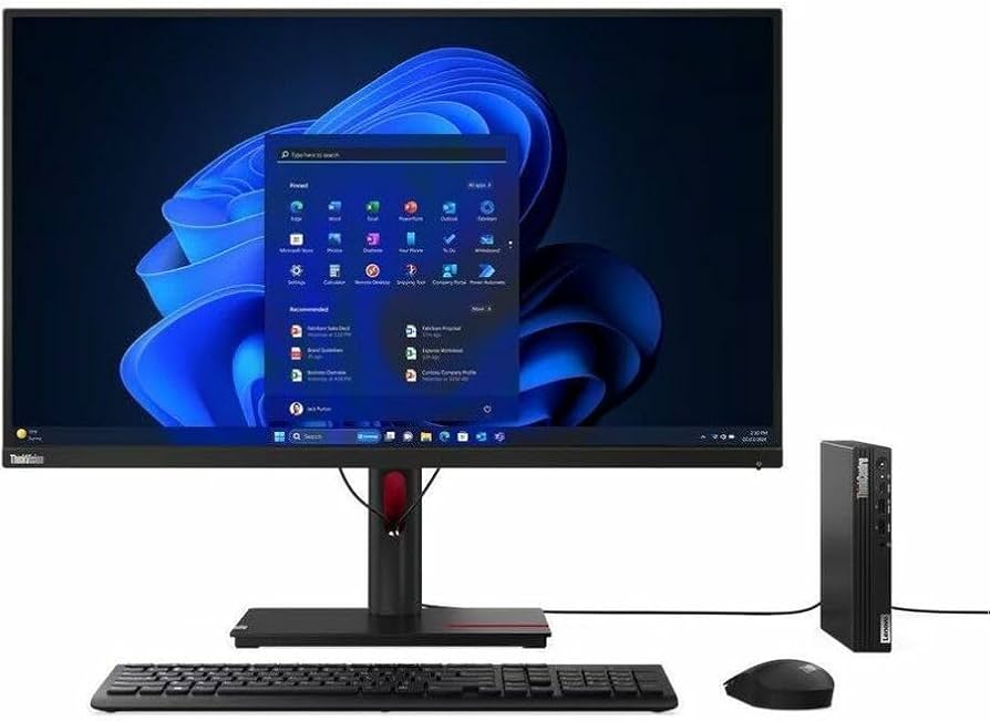 Lenovo ThinkCentre M75q Gen 5 Ryzen 7 PRO 8700GE 16GB 1TB SSD Desktop