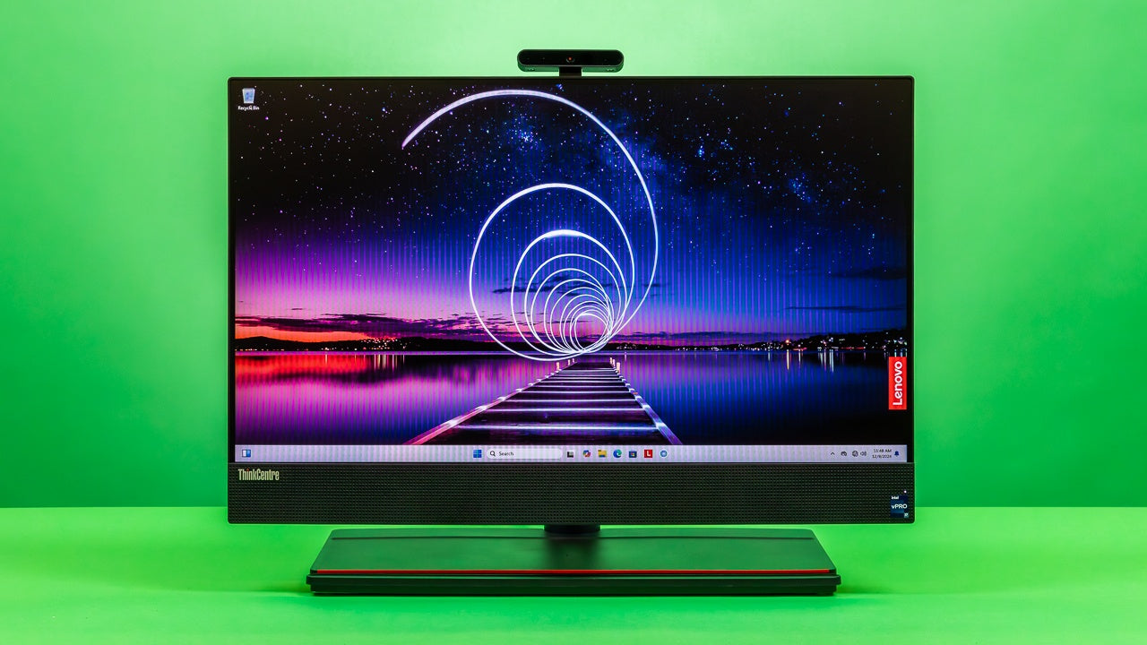 PC tout-en-un Lenovo ThinkCentre M90a Gen 5 i3-14100 8 Go 256 Go