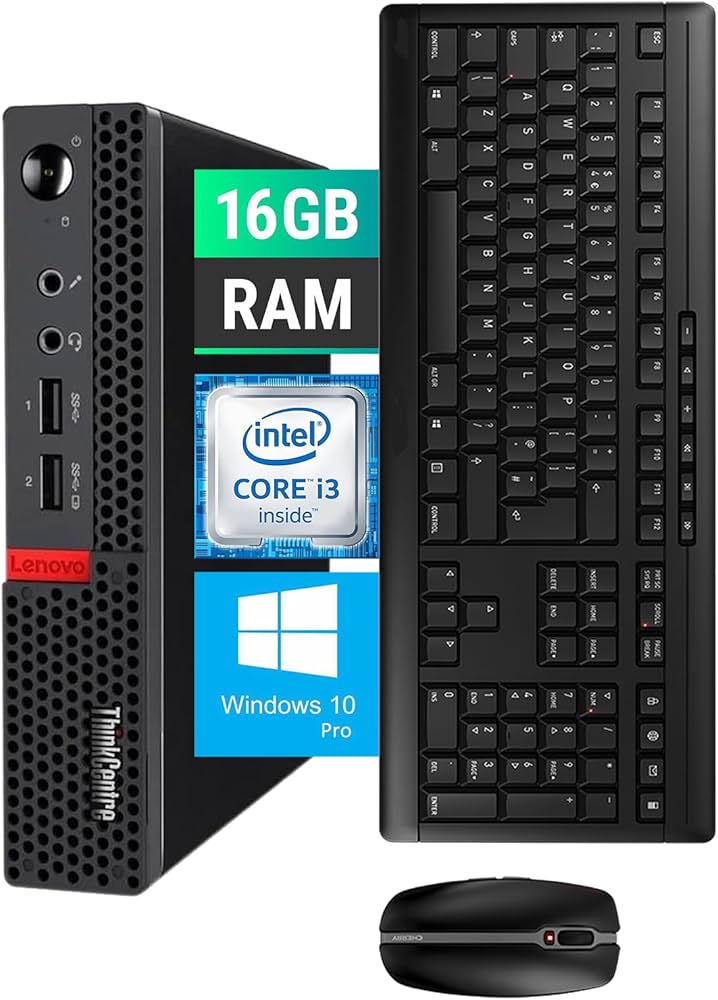 Ordinateur de bureau Lenovo ThinkCentre M70s Gen 5 : Intel Core i5, 8 Go de RAM, SSD 256 Go