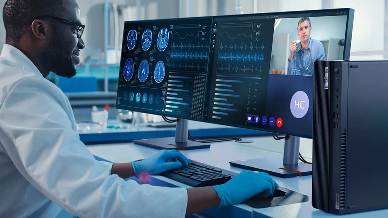 Lenovo ThinkCentre M90s Gen 5 SFF Desktop, Intel i5-14500, 16GB RAM, 256GB SSD