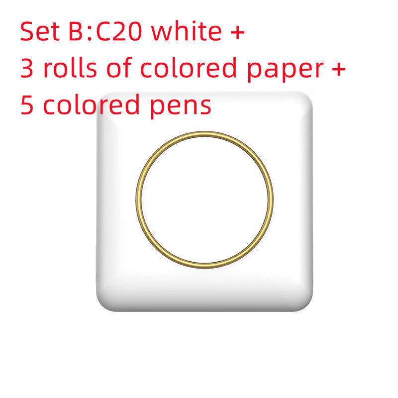 Mini Bluetooth Thermal Label Printer